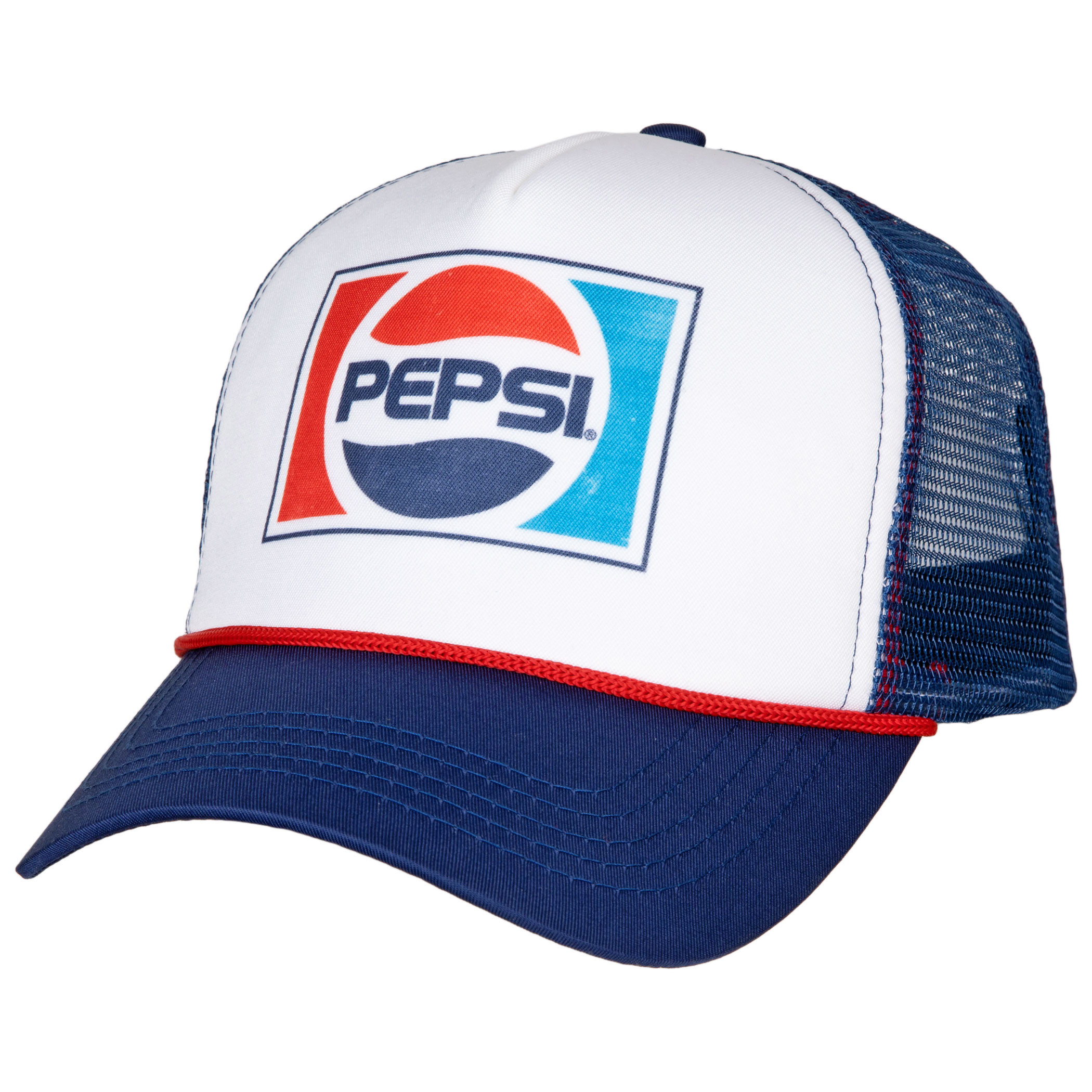 Pepsi Classic Logo Adjustable Trucker Hat